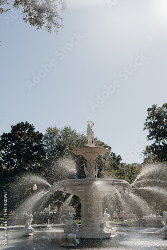 fountain in the park