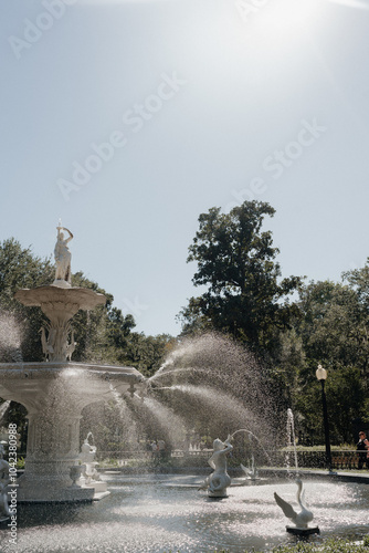 fountain in the park