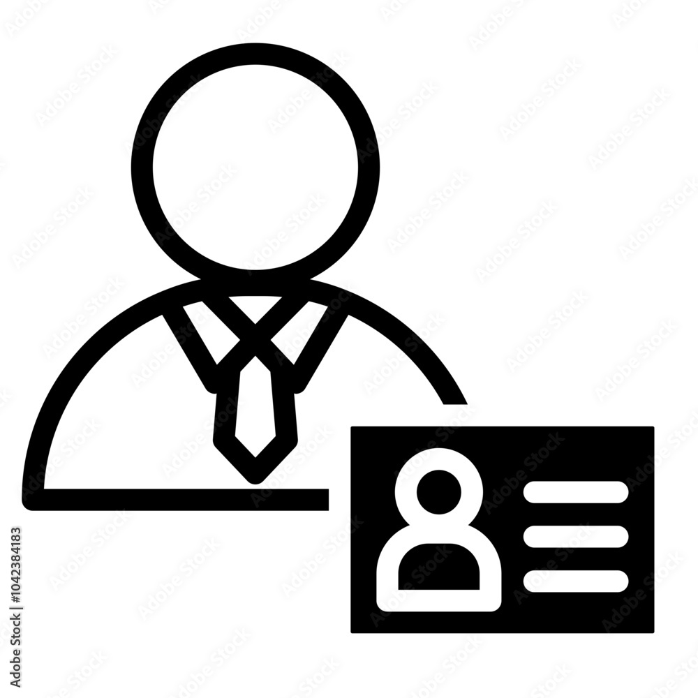 Businessman Icon. professional business man or company employee worker. corporate member profile avatar of male person logo symbol. office owner or ceo consultant vector. Businessman Icon. professional business man or company employee worker. corporate member profile avatar of male person logo symbol. office owner or ceo consultant vector.