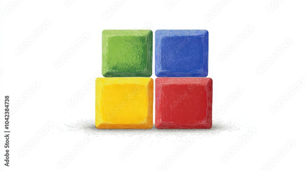 Colorful Geometric Shapes with Equal Sides Colorful Geometric Shapes with Equal Sides