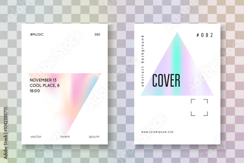 Holograph Presentation. Colourful Prism Illustration. Neon Texture. Violet Minimalist Cover. Digital Screen. Plastic Concept. Iridescent Fluid. Pink Holograph Presentation