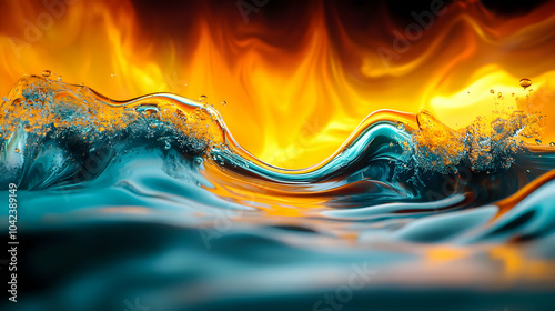 A dynamic interplay of wate...