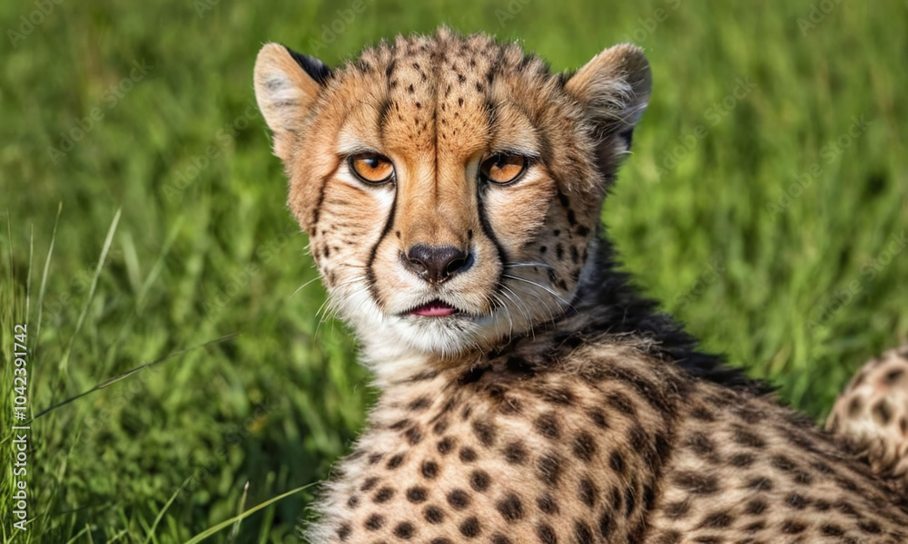 Obraz premium portrait of a cheetah