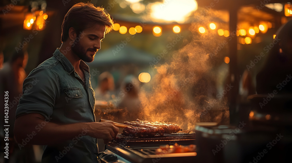 Grilling Delicious Food For A Summer Party Grilling Delicious Food For A Summer Party