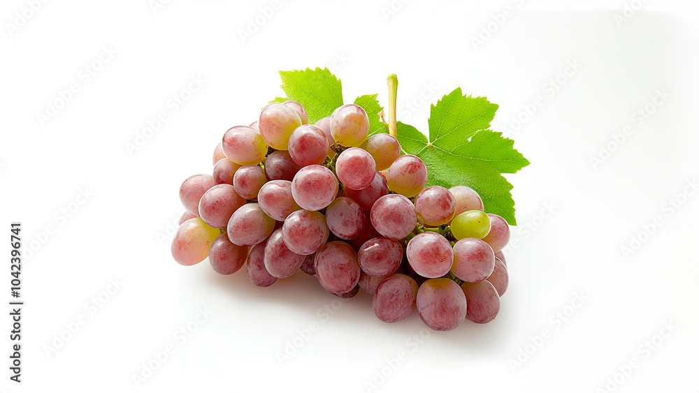 Fototapeta premium bunch of grapes isolated on white