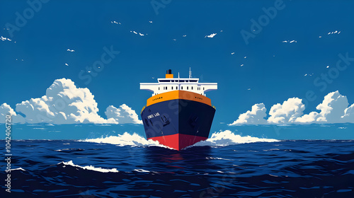 A vibrant illustration of a...