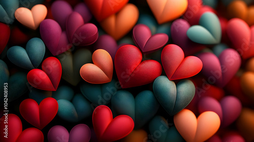 A vibrant array of colorful...