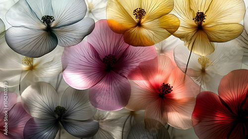 A vibrant arrangement of de...