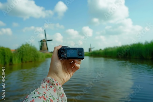 Capturing Windmills with a Pocket Camera photo