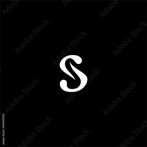 Abstract Initial Letter S Logo