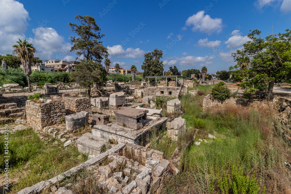 Al Bass archaeological site in Tyre, Lebanon Al Bass archaeological site in Tyre, Lebanon