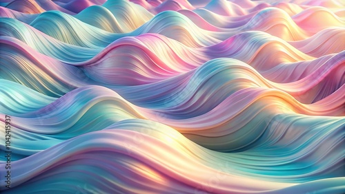Wallpaper Mural Depth of field abstract pastel wave background with soft textures Torontodigital.ca