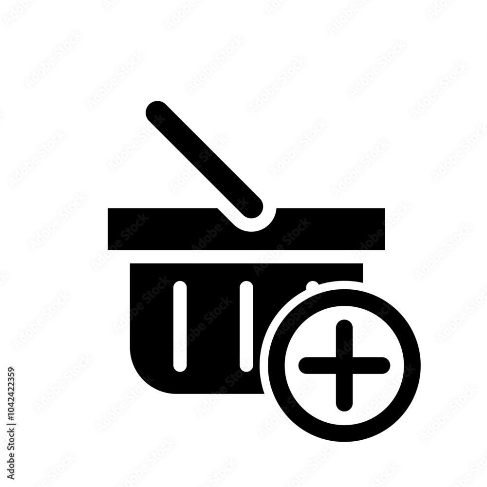 Shopping Basket icon template Shopping Basket icon template