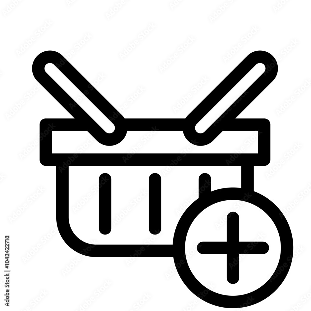 Shopping Basket icon template Shopping Basket icon template