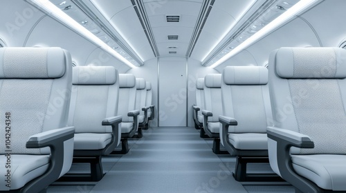 Modern Airplane Cabin Interior Design