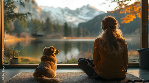 A serene moment by the lake...