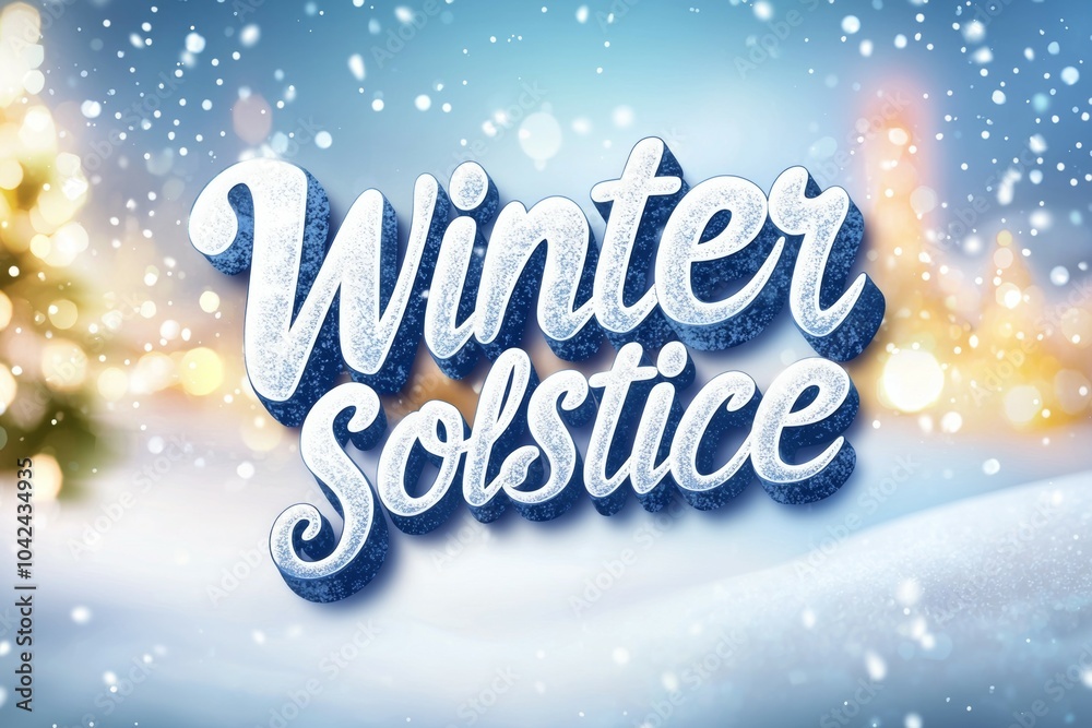 Winter solstice is the idea of this image Winter solstice is the idea of this image
