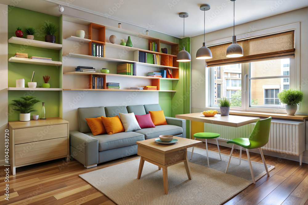 Compact Urban Living Room Compact Urban Living Room