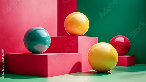 Colorful spheres on geometr...