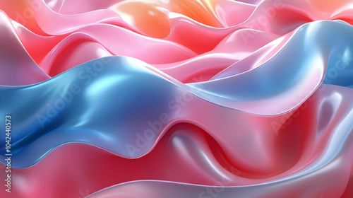 Abstract flowing fabric in ...