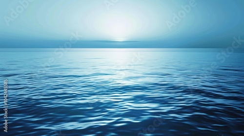 Wallpaper Mural Serene Ocean at Sunset Torontodigital.ca