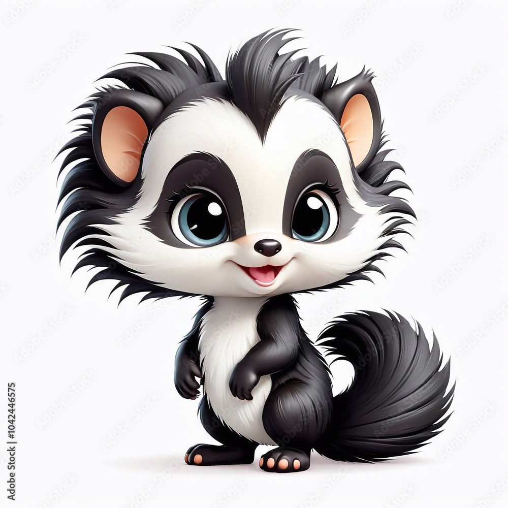 Fototapeta premium Stinktierbaby