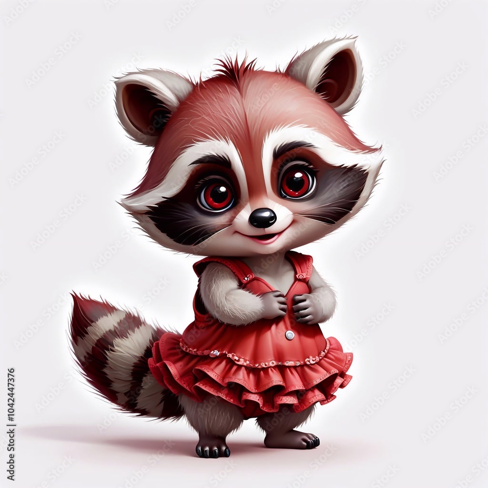 Obraz premium Waschbärbaby