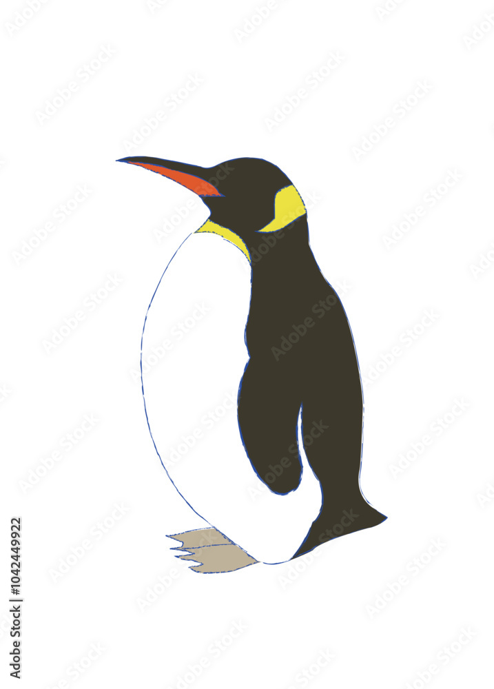 Fototapeta premium ペンギンのイラスト