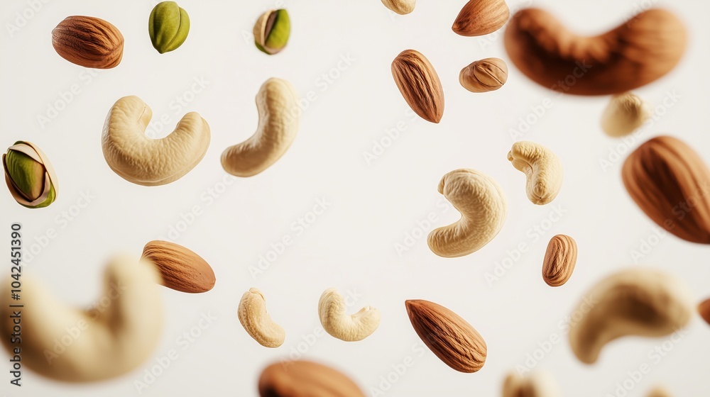 Floating Mixed Nuts Floating Mixed Nuts