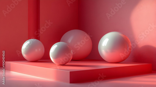 Abstract composition of glo...