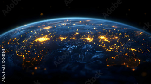 A digital representation of...