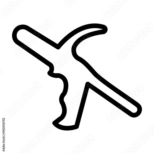 handle fencing Line Icon