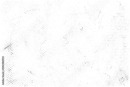 Black and white grunge halftone pattern texture background
