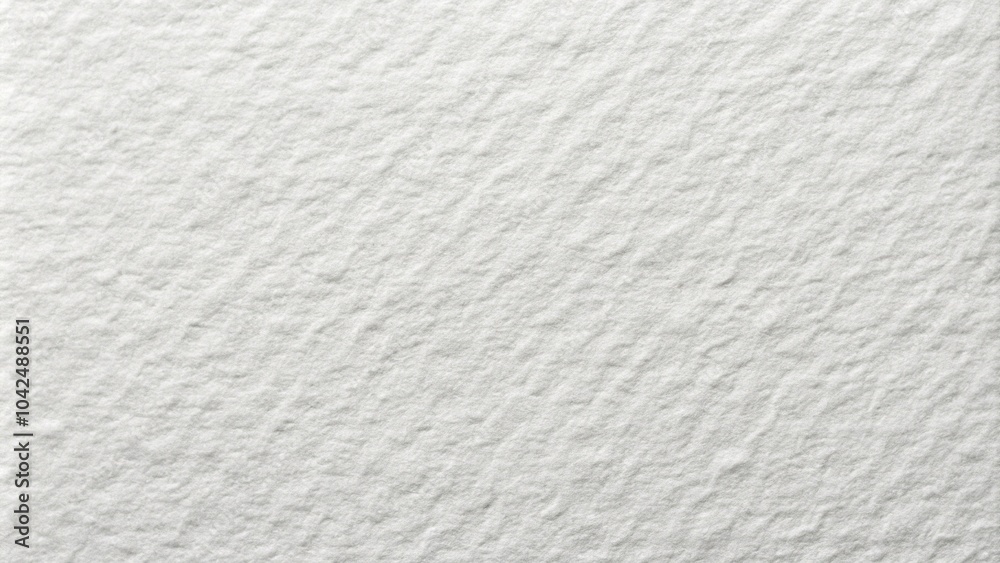 Detailed texture of white watercolor paper with stains macro