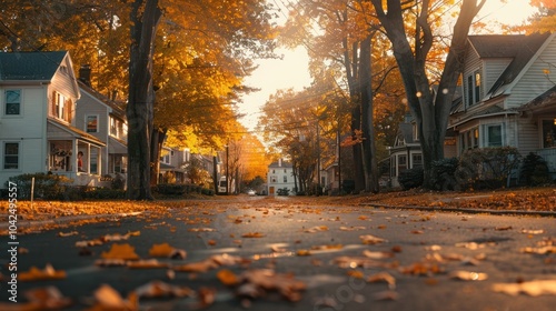 Autumnal Street Scene