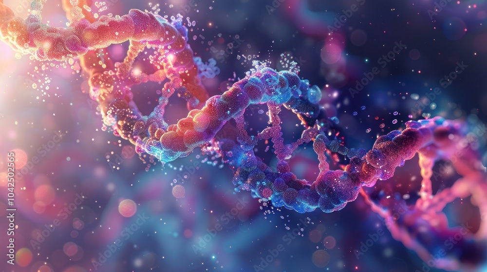 DNA Helix Abstract DNA Helix Abstract
