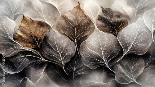 Delicate arrangement of tra...