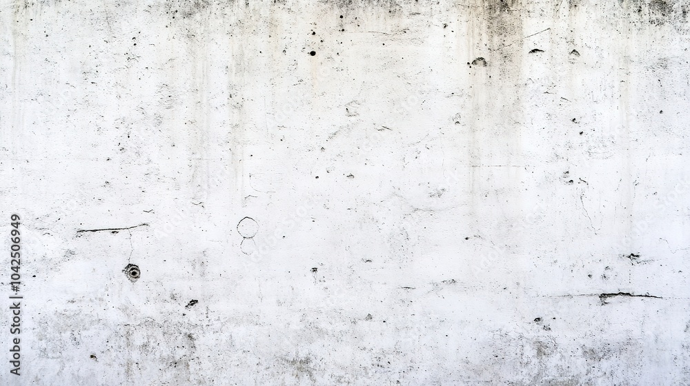 Obraz premium Textured White Concrete Wall Background