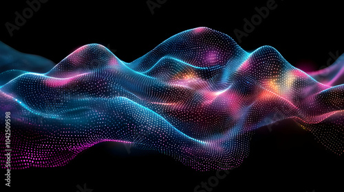 Abstract wave patterns in v...