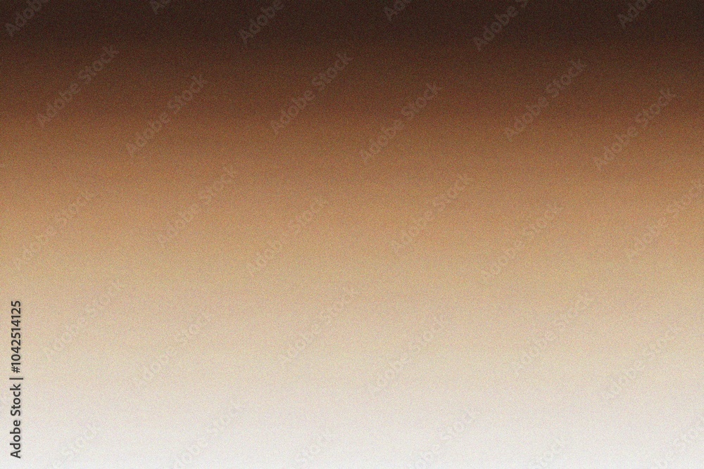 Obraz premium Brown grainy gradient background, grainy texture effect, web banner design copy space