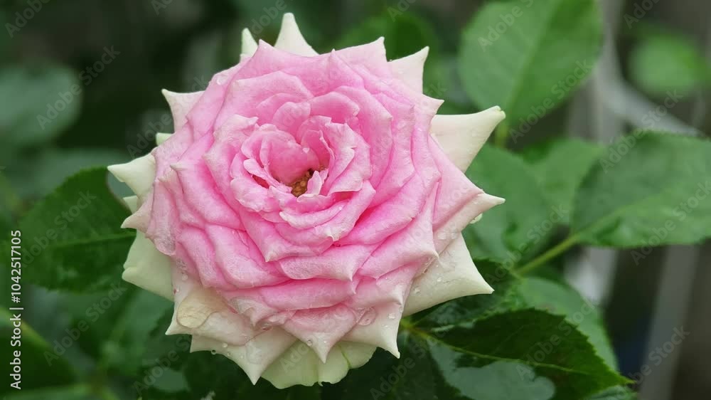 Beautiful pink flowers in the garden Beautiful pink flowers in the garden