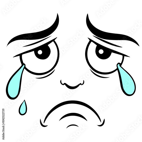 crying expression