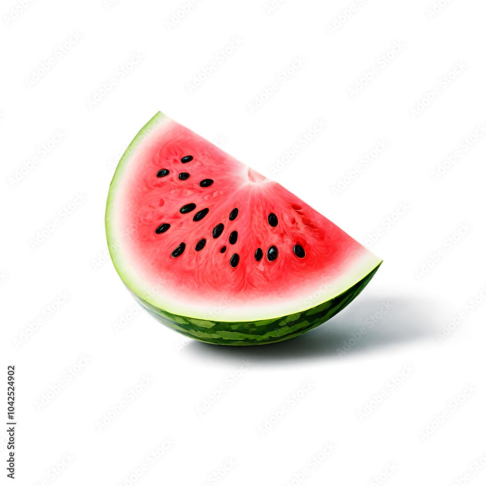 Vibrant watermelon slice with black seeds against a dark backdrop showcasing freshness juiciness and summer vibes perfect for any food lover's imagination Vibrant watermelon slice with black seeds against a dark backdrop showcasing freshness juiciness and summer vibes perfect for any food lover's imagination