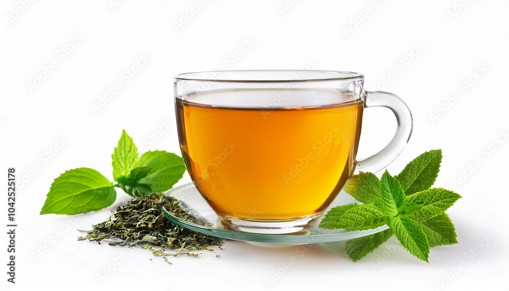Herbal Tea on white background isolated. Beverage. Drink. Herbal Tea on white background isolated. Beverage. Drink.