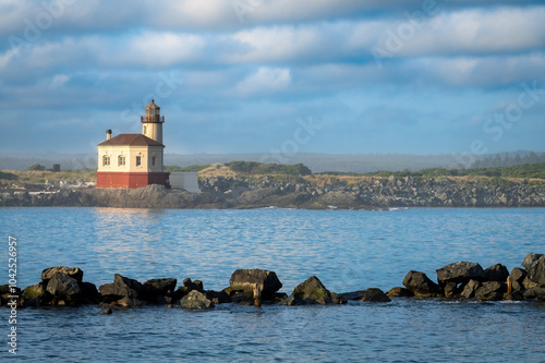 Lighthouse on the shore