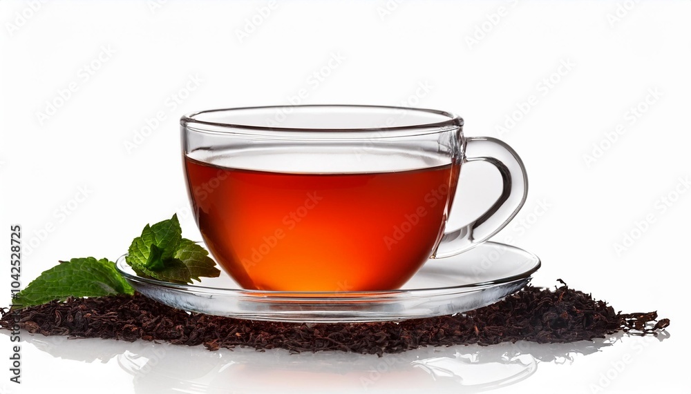 Tea on white background isolated. Beverage. Drink. Tea on white background isolated. Beverage. Drink.