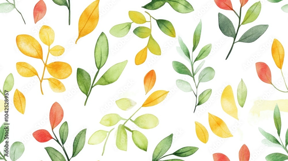 Seamless watercolor pattern Seamless watercolor pattern