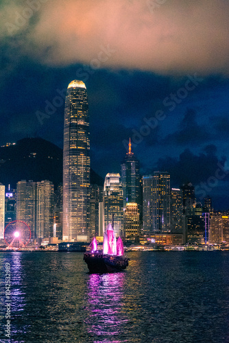 Photography Harbor Bay Hong Kong Vibrant NIght