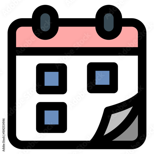 Calendar Icon Element For Design