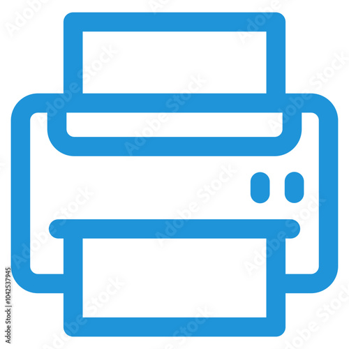 Print Icon Element For Design